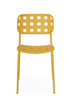 BIZZOTTO krzesło ogrodowe CLOVER żółte