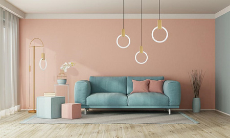 Lampa wisząca HOPP 21 złota