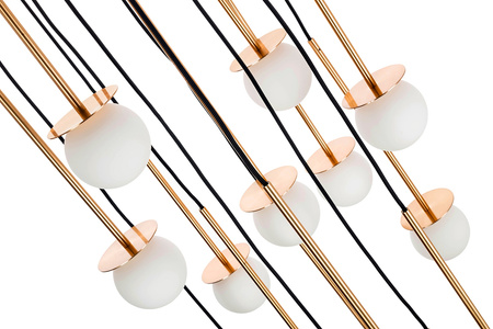 Lampa wisząca CANNON DISC 16 miedziana