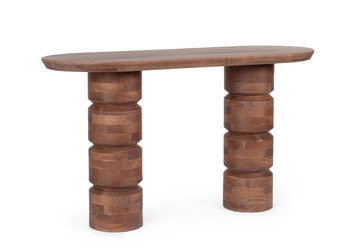 BIZZOTTO konsola CORTEZ brązowa