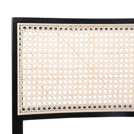 Krzesło BOHO bukowe w kolorze czarnym