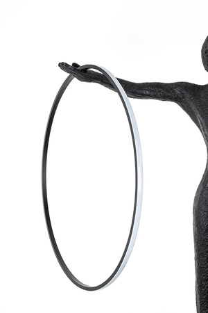 MOOSEE lampa podłogowa HUMAN CIRCULO włókno szklane