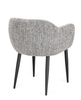 BIZZOTTO krzesło KATI ARM szare