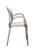 BIZZOTTO krzesło ogrodowe CAMILLA         brązowe