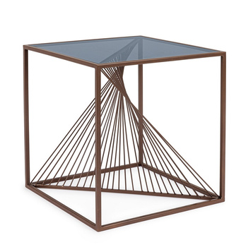 BIZZOTTO stolik kawowy ESPIRAL 48x48