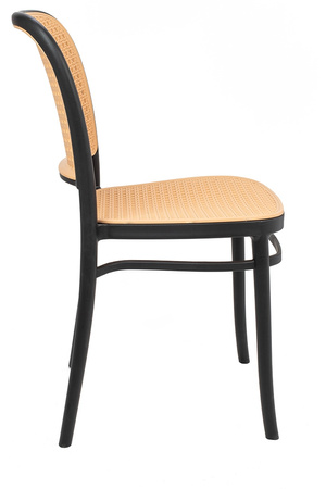 Krzesło WICKY czarne - polipropylen