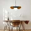 Lampa wisząca ENZO czarno złota 40 cm