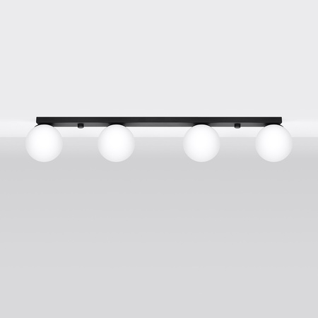 Plafon YOLI 4 czarny