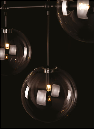 MAXLIGHT P0396 LAMPA WISZĄCA LOLLIPOP BLACK