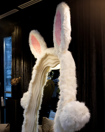 Lustro stojące BUNNY z oświetleniem LED 240x150 cm