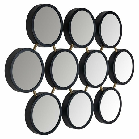 RICHMOND lustro ścienne AVALYN - czarno-złote