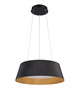 Lampa wisząca FRILL LED czarna 45 cm