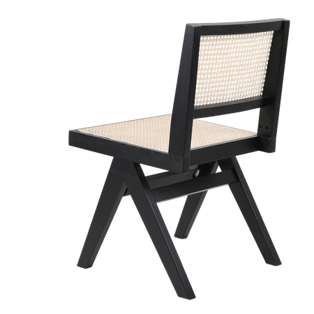 Krzesło BOHO bukowe w kolorze czarnym