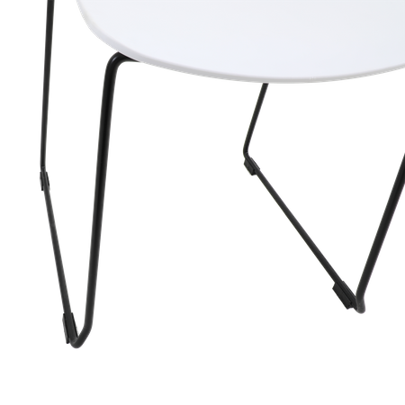 Krzesło TIPICO biało czarne