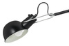Lampa ścienna RIFLE czarna - włókno węglowe, metal