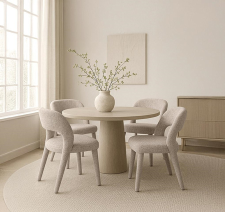 MaMaison krzesło KOS beżowe