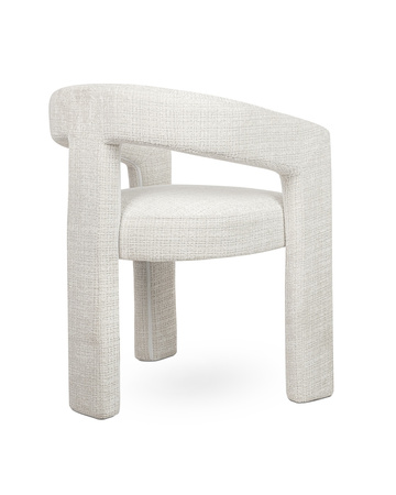 MaMaison krzesło LOGAN białe