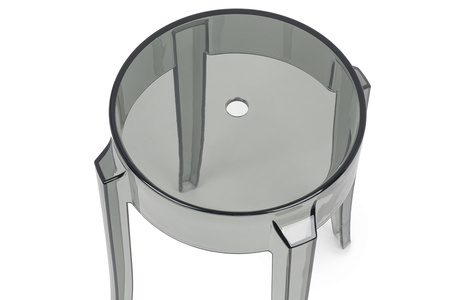 Stołek CHARLES 46 dymiony - poliwęglan