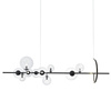 Lampa wisząca ORION LONG-120 czarna 120 cm