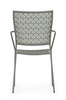 BIZZOTTO krzesło ogrodowe LIZETTE         zielone