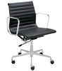 Fotel biurowy BODY PRESTIGE PLUS chrom - skóra naturalna, aluminium