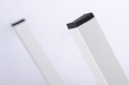 Krzesło SPLIT PREMIUM białe - aluminium