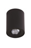 MAXLIGHT C0068 LAMPA SUFITOWA BASIC ROUND CZARNA