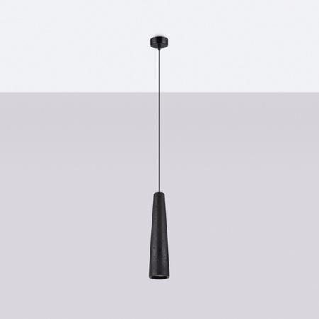 Lampa wisząca ELECTRA czarna beton