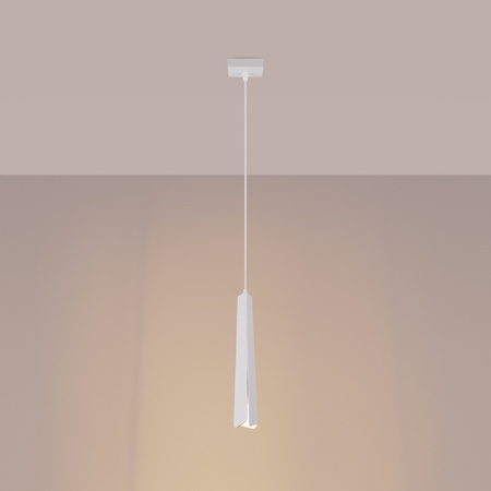 Lampa wisząca PRYSM 1 biała