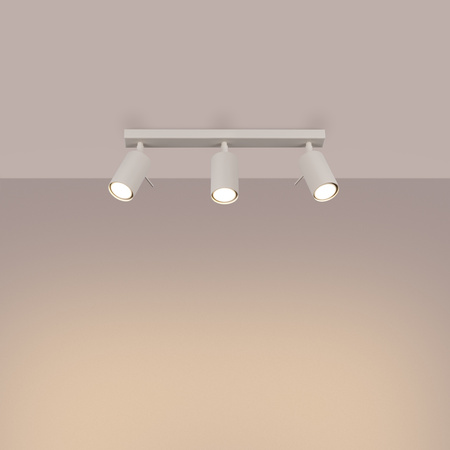 Plafon RING 3L beżowy