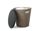 UMBRA stolik WOODROW czarny - orzech