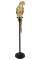 KARE dekoracja stojąca PARROT 116 cm złota