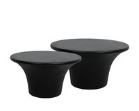 MaMaison zestaw stolików kawowych PODIUM czarny