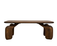 MaMaison stolik kawowy ORIZON brązowy / drewno