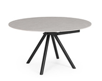 BIZZOTTO stół ogrodowy RAUNI 87-135 szary / rozkładany