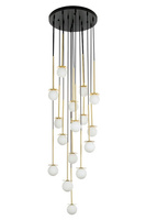 MOOSEE lampa wisząca CANNON DISC 16       złota