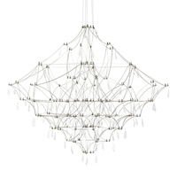 MOOSEE lampa wisząca CONSTELATION 200 -   LED, stal szczotkowana