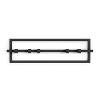 UMBRA wieszak ścienny CUBIKO czarny