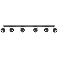 Plafon OCULARE 6L czarny