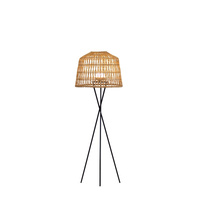 NEW GARDEN lampa podłogowa AMALFI 145 BATTERY NEGRO