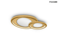 MOOSEE lampa sufitowa / plafon CELL 2 złota