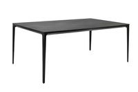 Stół SLIM 180x90 czarny - ceramiczny      marmur, aluminium