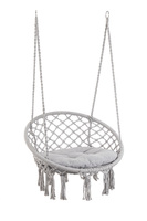 BIZZOTTO fotel wiszący ogrodowy JAVIER szary