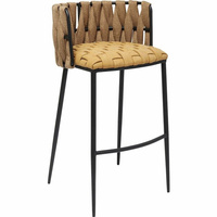 KARE krzesło barowe CHEERIO żółte