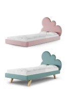 Łóżko CLOUD CHMURKA LEGS TEXTI