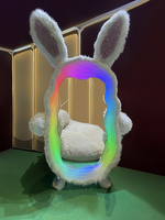 Lustro stojące BUNNY z oświetleniem LED   240x150 cm