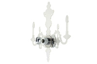 MOOSEE lampa ścienna ICE 3D transparentna