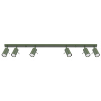 Plafon RING 6L zielony oliwkowy