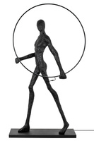 MOOSEE lampa podłogowa HUMAN ROUND włókno szklane