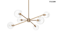 MOOSEE lampa wisząca AURA 6 złota